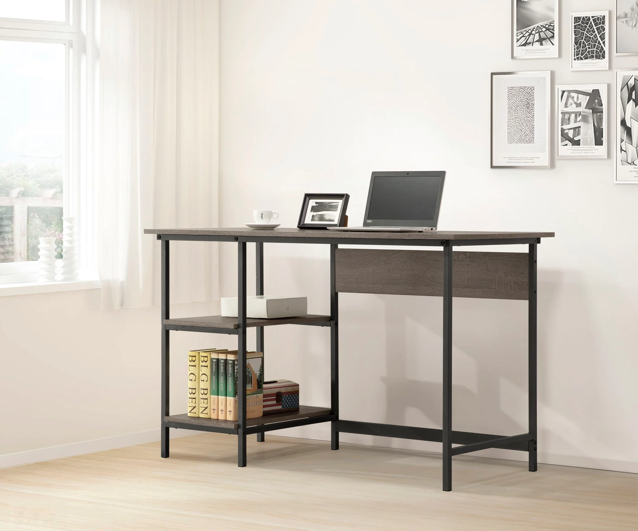 Desk - Weathered Gray