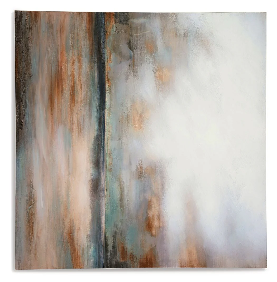 Weatheridge - Wall Art - Grey / Gold - Image 4