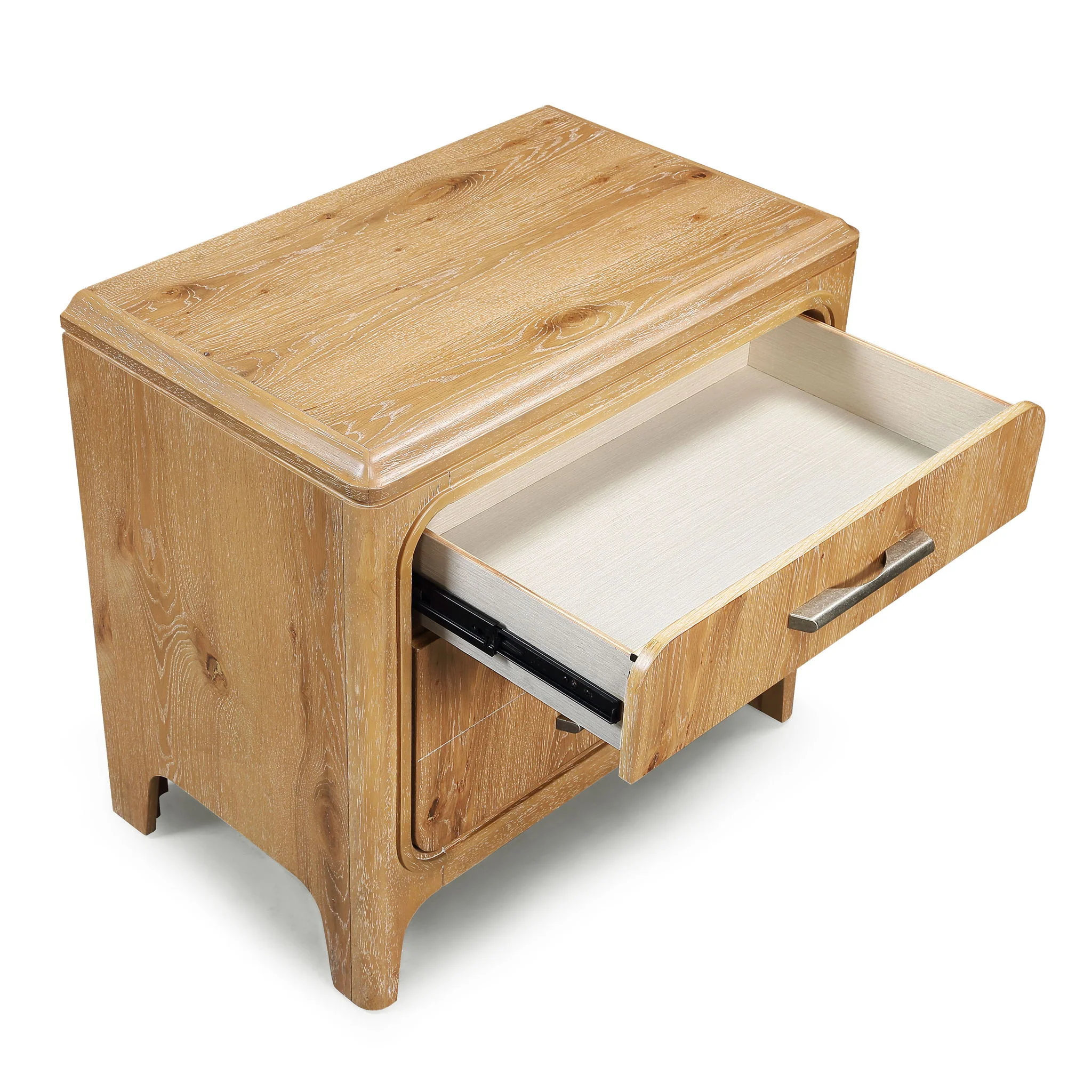 Westcott - Night Stand - Cerused Natural - Image 4