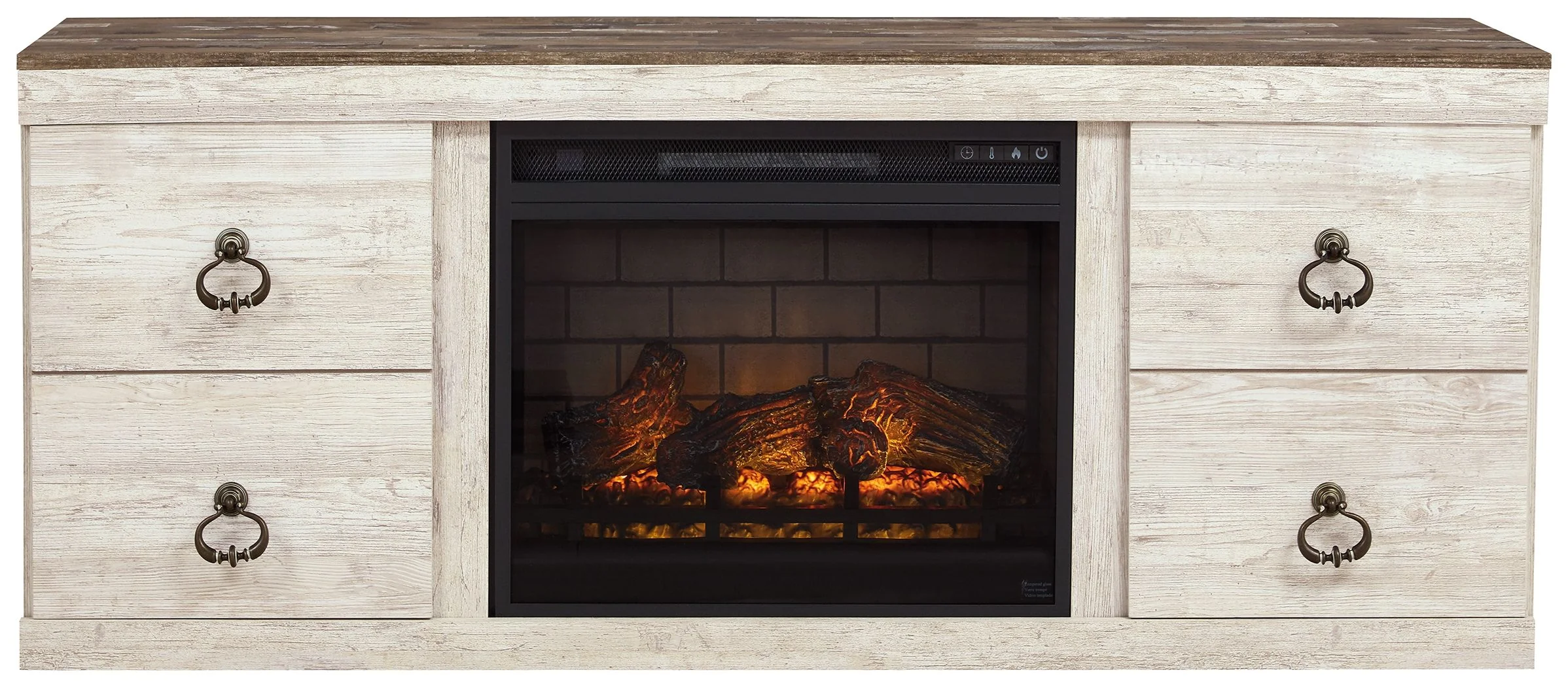 Willowton - Entertainment Center With Fireplace Option - Image 10