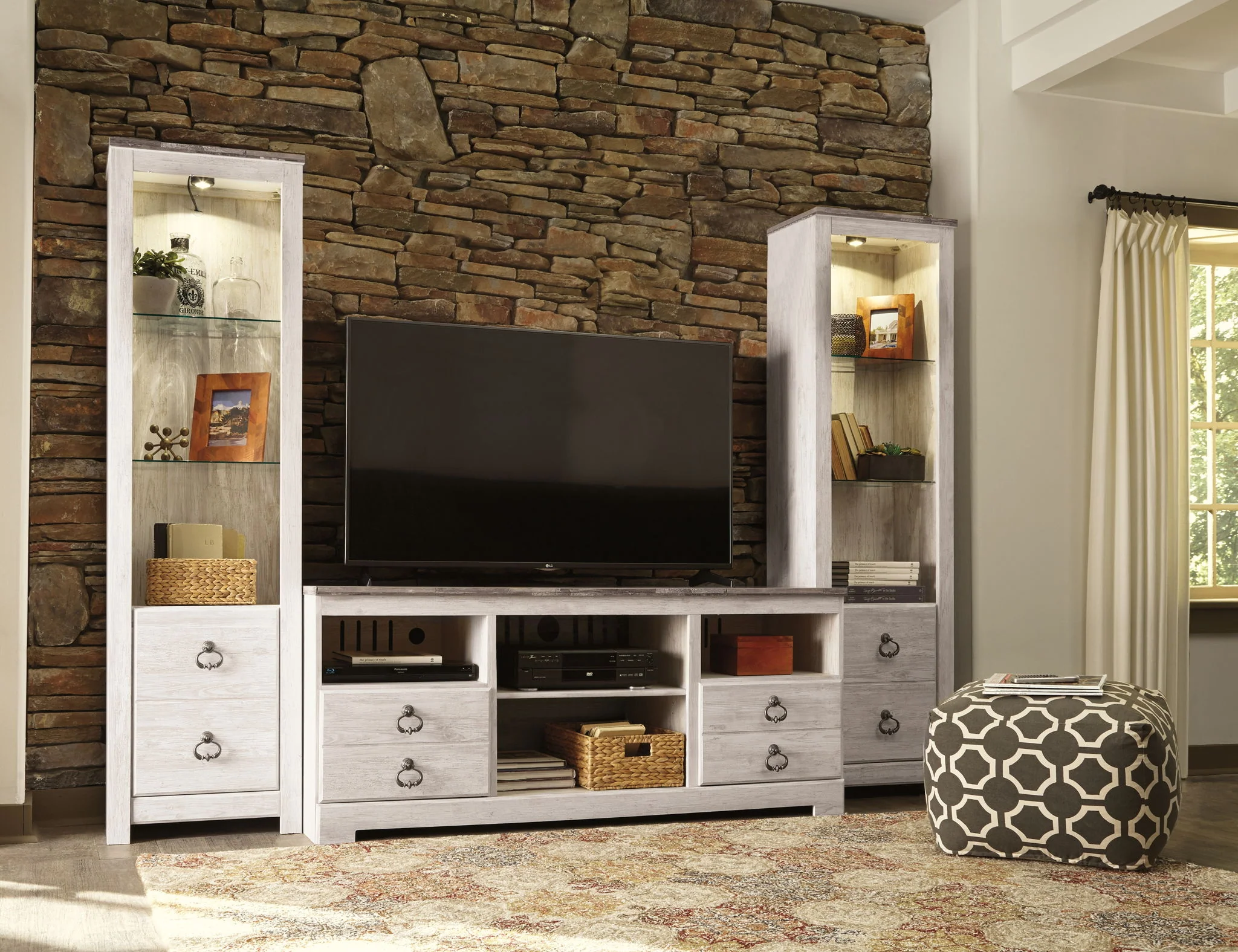 Willowton - Entertainment Center With Fireplace Option - Image 13