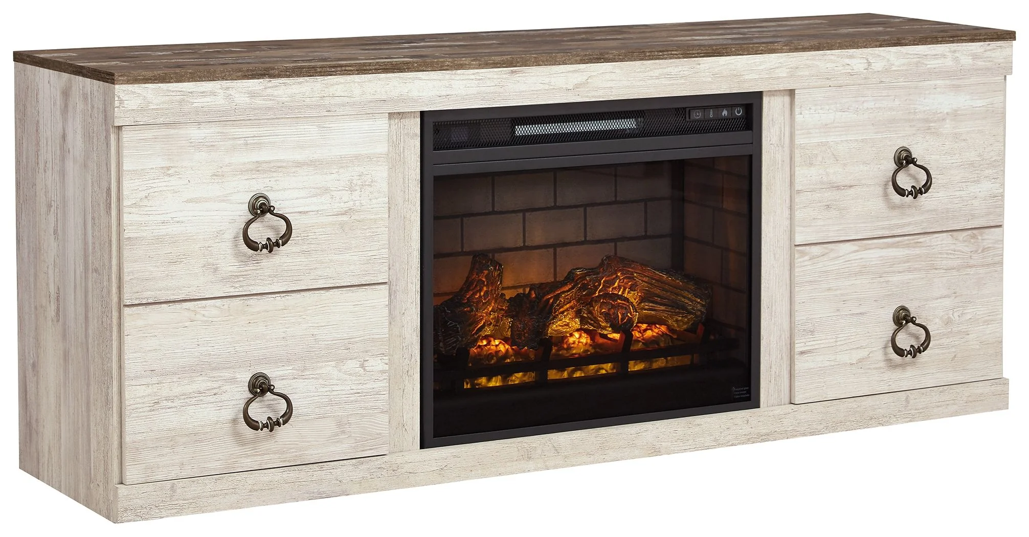 Willowton - Entertainment Center With Fireplace Option - Image 6