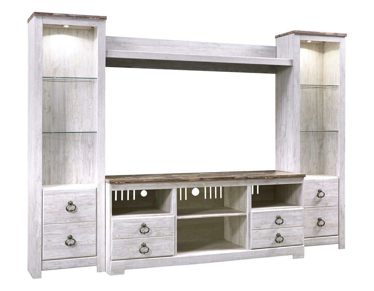 Willowton - Entertainment Center With Fireplace Option - Image 9