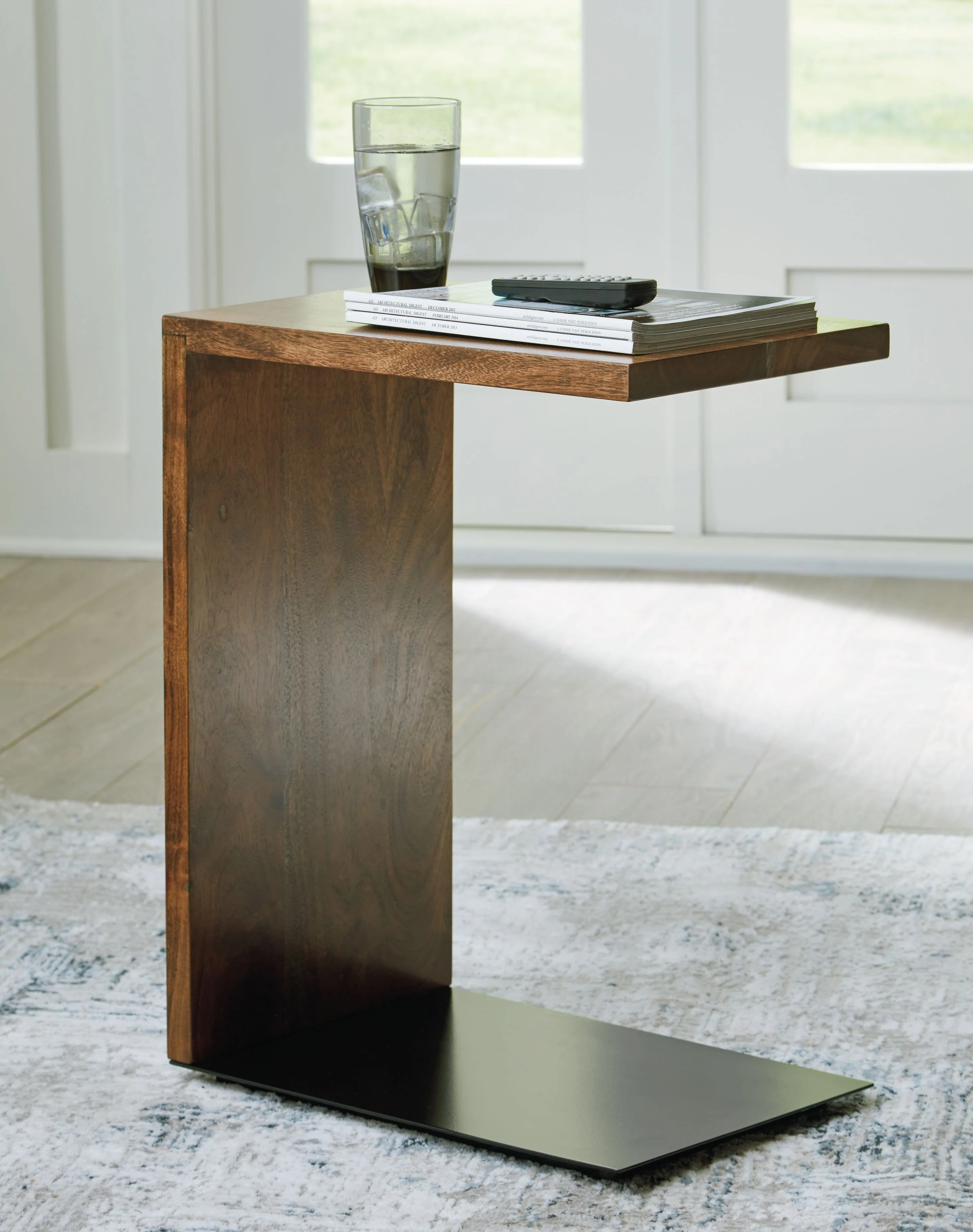 Wimshaw - Accent Table - Brown / Black - Image 3