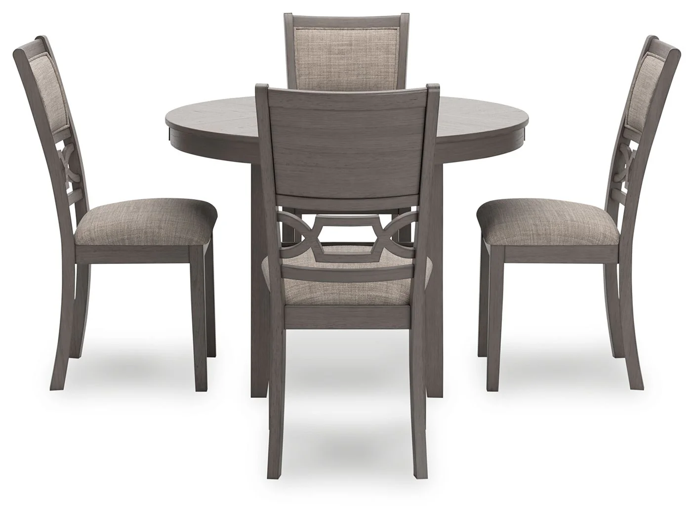 Wrenning - Dining Room Table Set (Set of 5) - Gray - Image 2