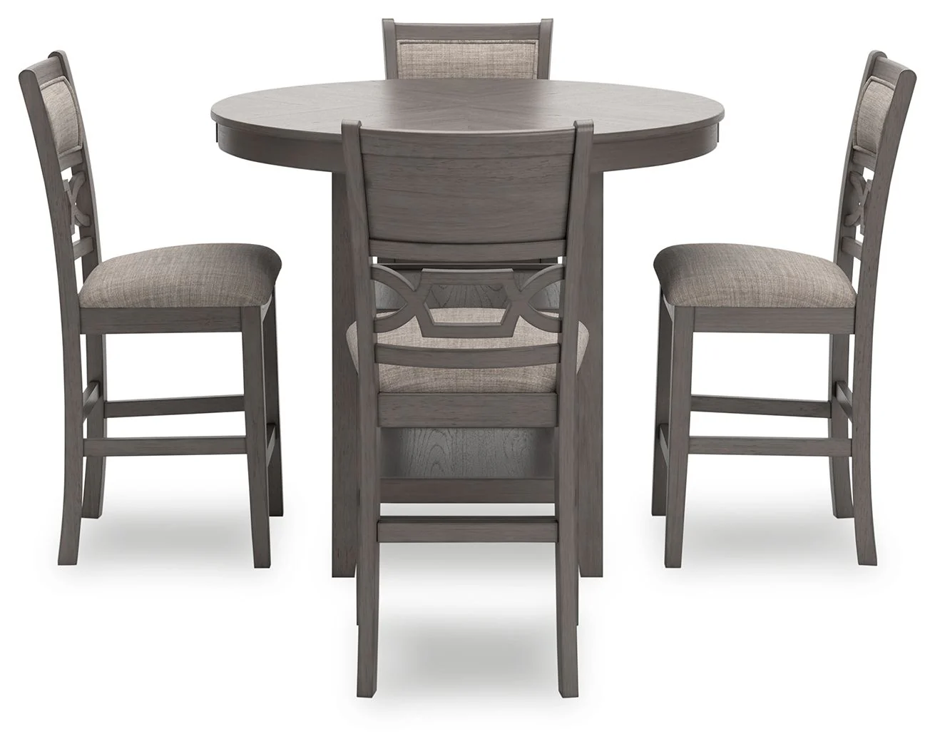 Wrenning - Drm Counter Table Set (Set of 5) - Gray - Image 4