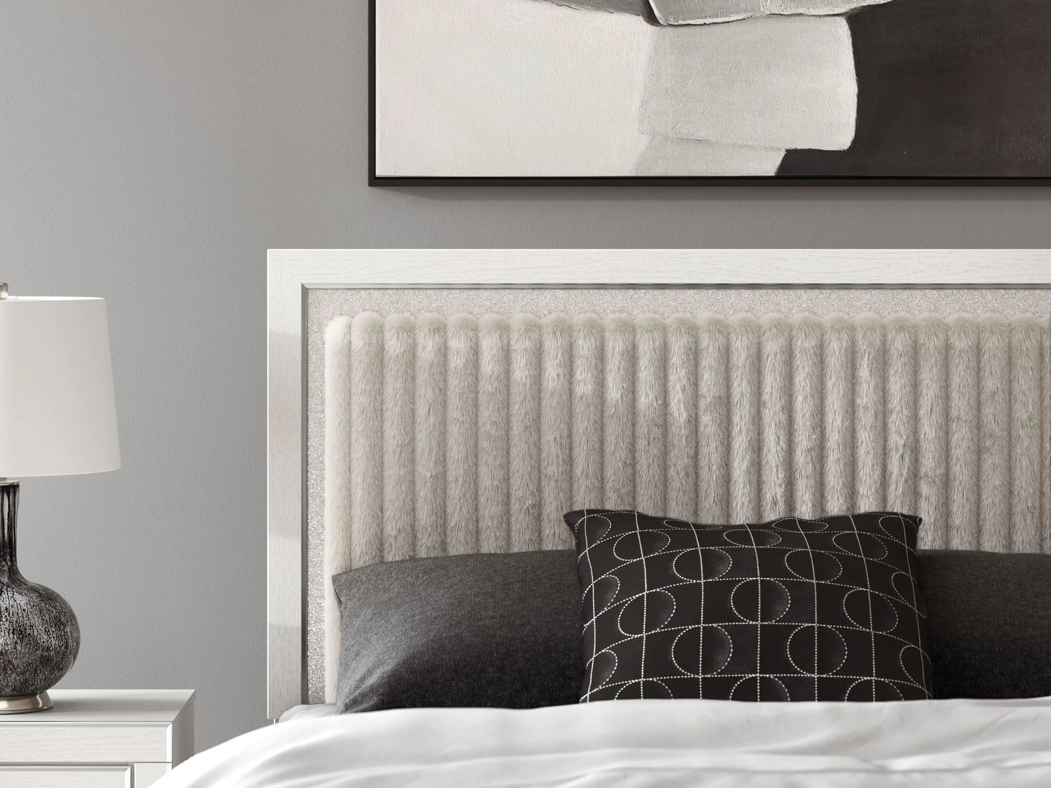 Zuraleus - Upholstered Panel Headboard - Image 6
